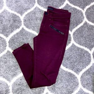 Rock Republic Burgundy Jeans